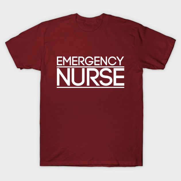 Emergency Nurse T-Shirt by Saytee1